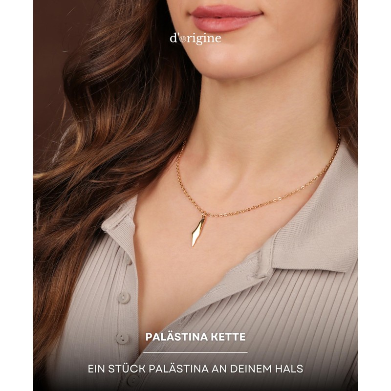 d'origine Palestine Necklace | Women, Stainless Steel