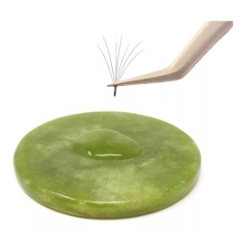 Piedra 5 Piedras De Jade Para Pegamento De Pestañas,extensiones 1x1