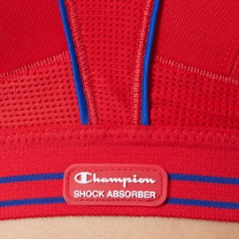 Champion Women's Shock Absorber S5044-Ultimate Run Sports Bra, red, 32D