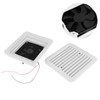 12V Side Air Vent Ventilation Exhaust Blade Fan Low Noise