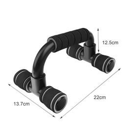 flintronic Push Up Bars Set of 2 Push Up Bars Non-Slip Push-Up Handles with Stainless Steel Bar Push-Up Handle for Muscle Training and Strength Training