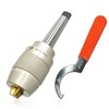 Lzcdelyxiao MT3 Keyless Drill Chuck, 1/8" - 5/8" (3-16mm), Titanium