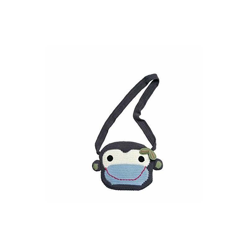 Franck & Fischer 0901-2061 Rumle A Schultertasche AFFE blau