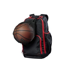 Wilson Unisex Adult Single Ball Bskt Bag Basketball, Black, Plain