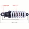 270mm 10.6inch Length 10mm Hole Spring Suspension Damper Shock Absorber
