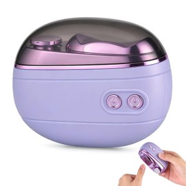 2-in-1 Smart Electric Nail Clipper & Polisher (Purple)