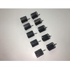 10 x Round Metal Cage Feeders with swivels - 20