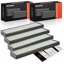 Frankberg 4x Cabin Air Filter Pollen Filter with Activated Carbon Compatible with DS5 KF 1.6L 2015-2018 i20 PB PBT 1.1L-1.6L 2008-2015 Replace# 971331J000