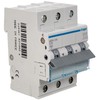 Hager MBN316 Circuit Breaker 3-Pin 6kA B-Characteristic 16A 3 Modules
