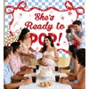 She's Ready to Pop Backdrop Coquette Retro Soda Baby Shower