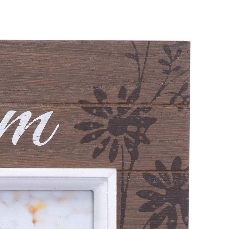 Malden International Designs Sun Washed Woods Mom Walnut Distressed Picture
