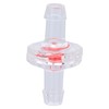 Fafeicy Pack of 10 Check Valve, 1-Way Translucent Tower Water