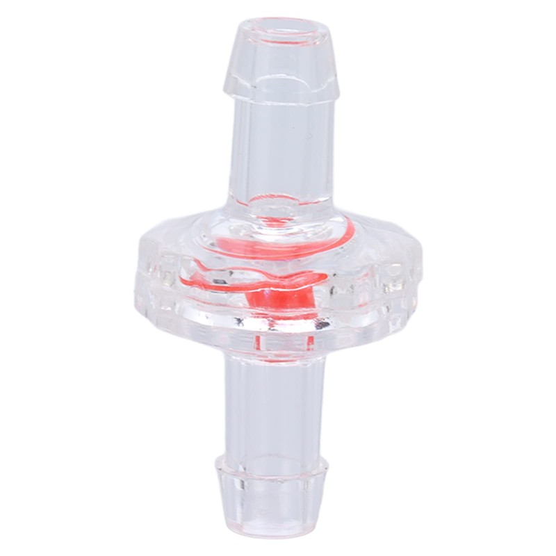 Fafeicy Pack of 10 Check Valve, 1-Way Translucent Tower Water