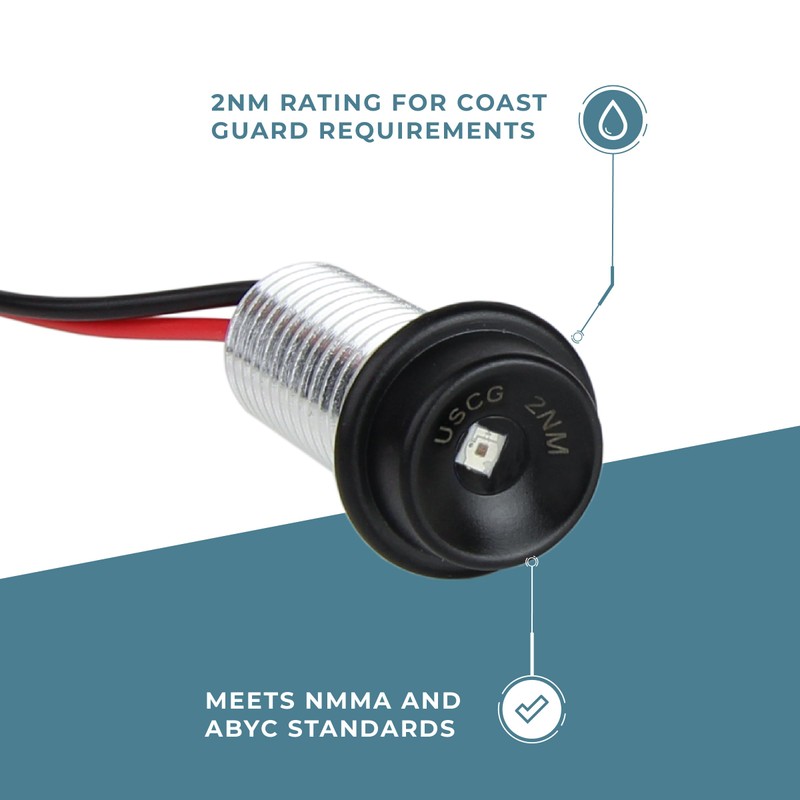 Manufacturers' Select ITC Modular Marine LED Boat Navigation Lights w/Stainless