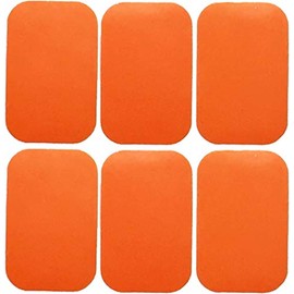 Six Pad Compatible with Abs Fit Gel Sheets (Abs Only), 6 Sheets x 1 Set, Third Party Pad, EMS Training Pad (Compatible with Abs Fit/Abs Fit 2)