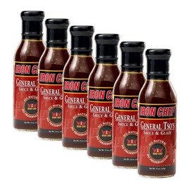 Iron Chef Sauce and Glaze - General Tso's - Case of 6-15 oz.