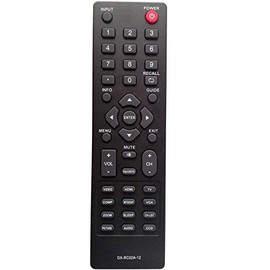 ALLIMITY DX-RC02A-12 Remote Control Replacement for Dynex TV DX-15E220A12 DX-19E220A12 DX-22L150A11 DX-24L150A11 DX-26L150A11 DX-32E150A11 DX-37L130A11 DX-40L150A11 DX-L19-10A DX-L32-10A
