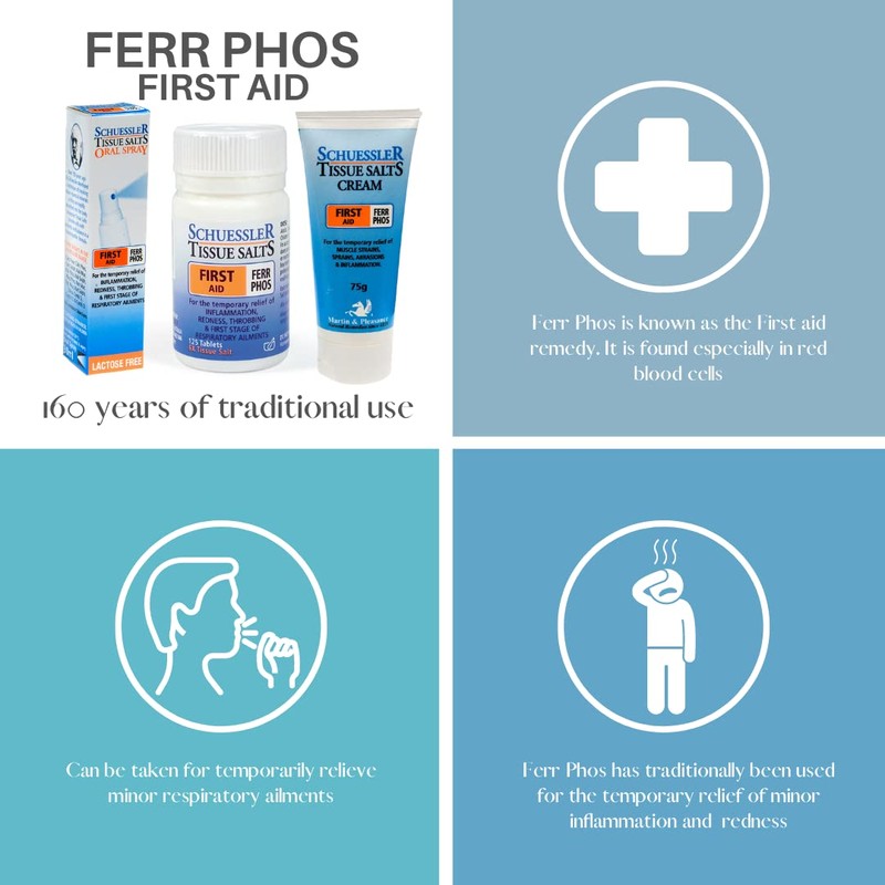 Schuessler Ferr Phos Tablets - Pack of 125