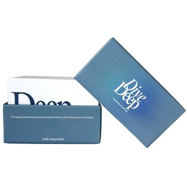 Daily Dopamine Dive Deep Conversation Cards - Get to Know Each Other Ice-Breaker Game for Personal Growth and Meaningful Conversations
