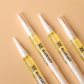 Bluesky Hydrating Cuticle Oil Pen, Moisture and Soften Dry Cuticles, Hand & Nail treatment with Sweet Almond Oil, Coconut and Golden Jojoba