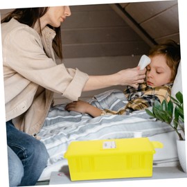 KOMBIUDA Sterilization Container for Thermometers Lightweight Dark Case for Safe Storage Portable Design for Easy Use and Organization for Home and Travel