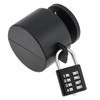 HOJLKLD Door Knob Lockout Device with Code Padlock,304 Stainless Steel