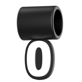 Silicone Charms 0-9 For Tornado Baseball Necklace, Jersey Number0-9 for Baseball Necklace