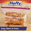 Hefty Slider Calendar Storage Bags, Half Gallon Size, 32 Count