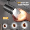 VANoopee 3-Color Zoomable LED Ceiling Spotlight Flush Mount Adjustable Spotlight