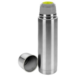 Ibili 753805 Double-Walled 500 ml Insulating Flask with 18/10 Stainless Steel Interior and Screw Lid