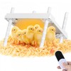 Fiderix 12"x12" Chick Heat Plate | Adjustable Height Angle |