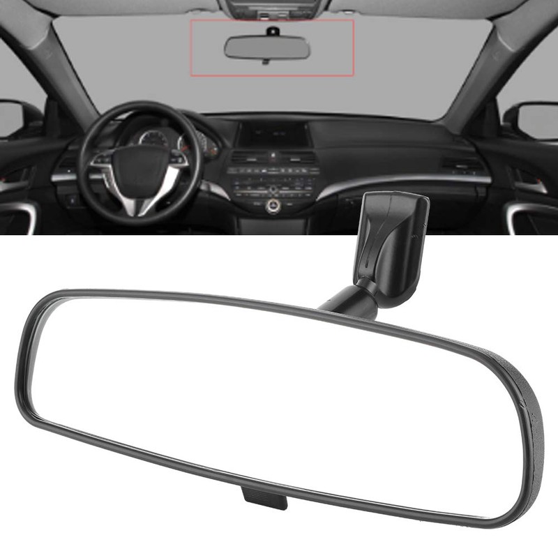 Qiilu Espejo retrovisor interior del coche, 76400-SDA-A03 Espejo retrovisor interior