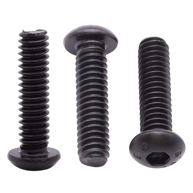M6-1.0 x 30mm Button Head Socket Head Cap Screws 25
