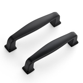 Ravinte 10 Pack 3 Inch Kitchen Cabinet Handles Matte Black Pulls Black Drawer Pulls Kitchen Cabinet Hardware for Cupboard Drawer Handles
