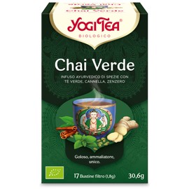 (6 PACK) - Yogi Tea - Green Chai | 17 Bag | 6 PACK BUNDLE
