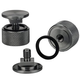 THJOPOKEEL 2 Espejos para capó de Soldadura, Cierres para Casco de Soldadura de Repuesto ，Sujetadores de Cascos de Aluminio para Campana de Soldadura, Pieza de Repuesto para Casco (Negro)