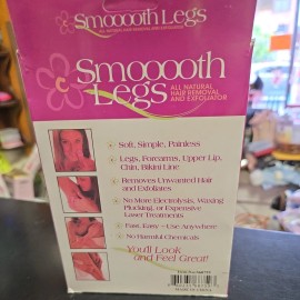 Smooth Legs 2 NEW Smooth Legs Natural Exfoliating Kit Hair Removal Pads Face Upper Lip Leg