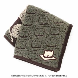 JoJo's Bizarre Adventure Stardust Crusaders, Towel Handkerchief, Joseph Joester/Igi, Hand Towel, Approx. 9.8 inches (25 cm), 001019-0013-01