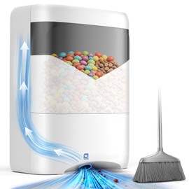 Touchless Vacuum Automatic Dustpan, Bagless, 20Kpa Suction & Auto Sensors