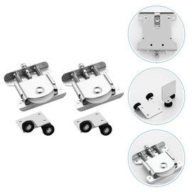 Yardwe 1set Sliding Glass Door Roller Durable Sliding Wardrobe Door Pulleys for Cabinets and Windows Replacement Parts for Patio Doors Barn Door Wheels and More
