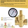 Pressure Regulator Water 3/4 Inch DN20, Brass Water Pressure Regulator