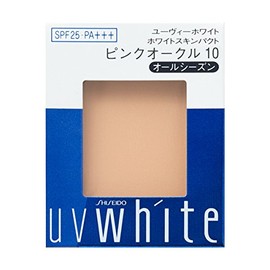 UV White White Skin Pact Pink Ochre 10 (Refill), 0.4 oz (12 g)