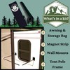 Removable RV Window Awning- Detachable for Slide-Out 24" Max -