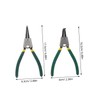 FUNOMOCYA Spring Loaded Pliers Kit 4pcs Circlip Pliers for Electrical