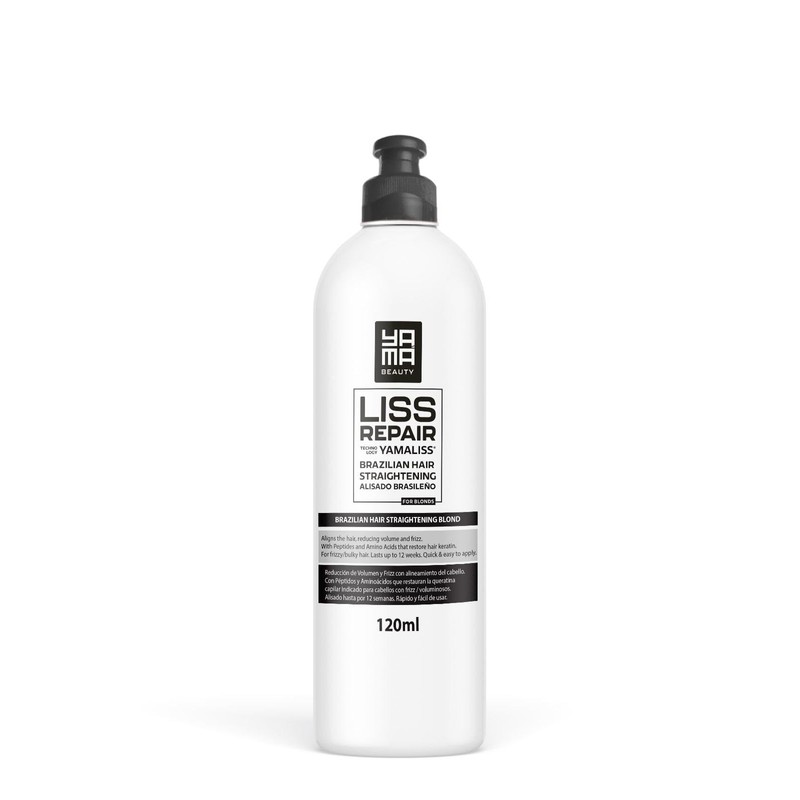 YamaLiss Brasilianisches Haarglättungs-Set für helles Haar (italienische Verpackung)