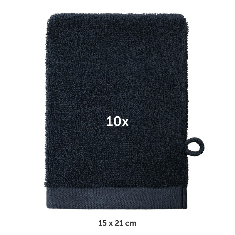 Blumtal Towel Set, 10 Face Cloths 15 x 21 cm,