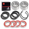 Front & Rear Wheel Bearing Seal + CIRCLIP Kit For