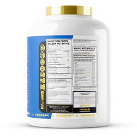 Magnum Nutraceuticals Quattro Whey Protein Powder, Peanut Butter Cup 4lb – Premium Protein Isolate Blend for Muscle Growth & Recovery