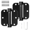 Sophia Self-Closing Door Hinge 3.5 Inch Rounded 5/8 Radius Interior,