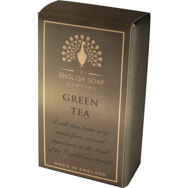 The English Soap Company, Pure Indulgence Green Tea, Shea Butter Soap, 200g